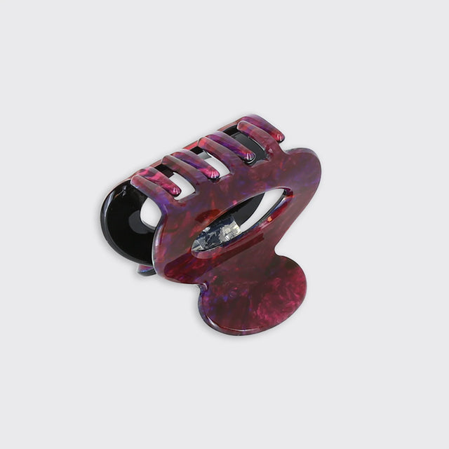 athena-small-claw-hair-clip-red-millie-mae