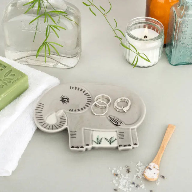 Elephant Trinket Dish