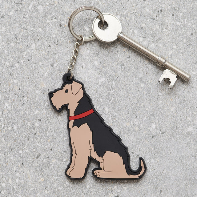 airedale-welsh-terrier-keyring-sweet-william