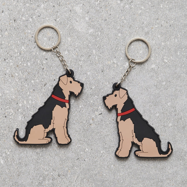 airedale-welsh-terrier-keyring-sweet-william
