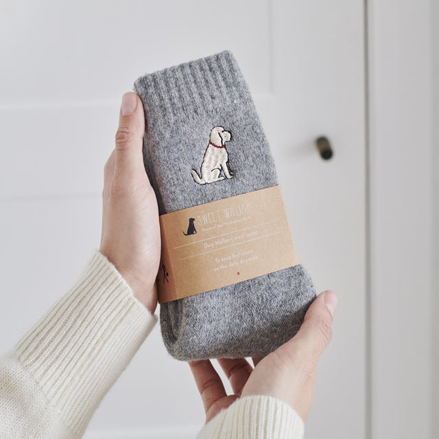 dog-walker-socks-apricot-cockapoo-sweet-william