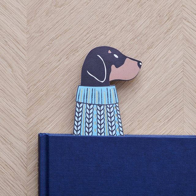 dachshund-bookmark-sweet-william