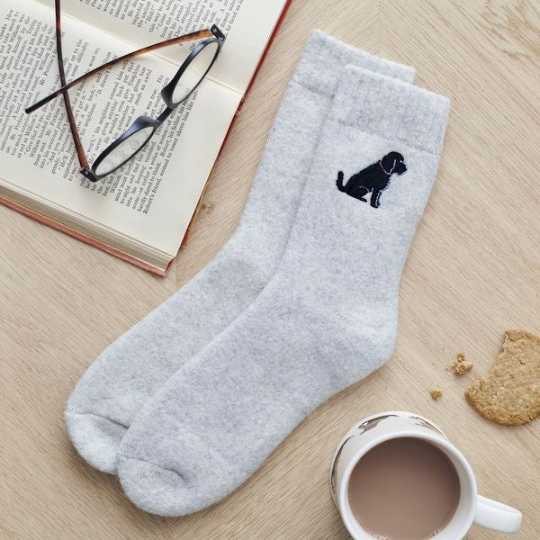 dog-walker-socks-black-cockapoo-sweet-william