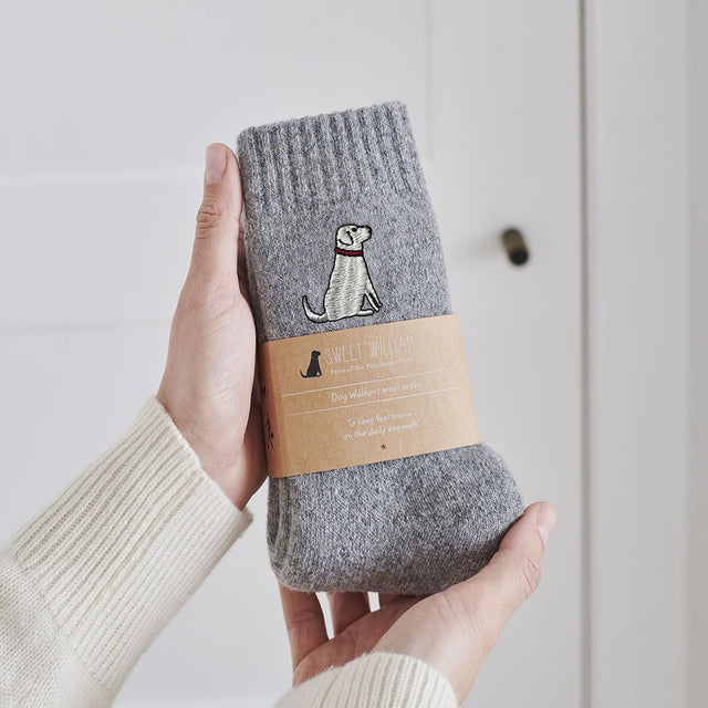 dog-walker-socks-yellow-labrador-sweet-william