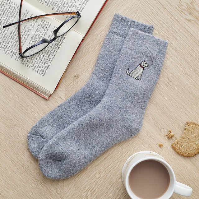 dog-walker-socks-yellow-labrador-sweet-william
