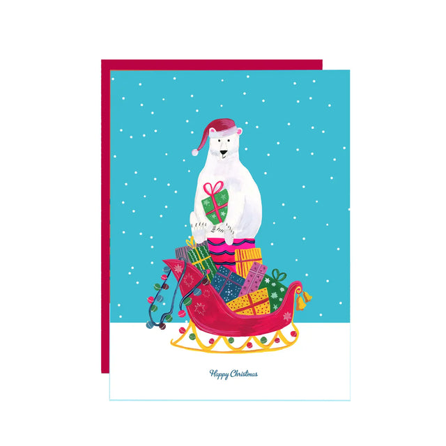 polar-bear-on-sleigh-happy-christmas-greeting-card-hutch-cassidy
