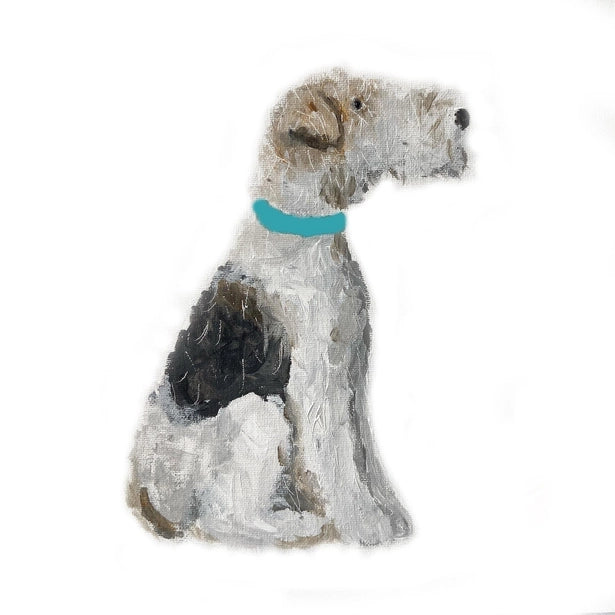 bob-the-dog-blank-card-print-circus