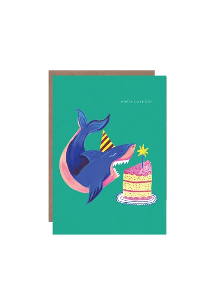 Shark Happy Cake Day