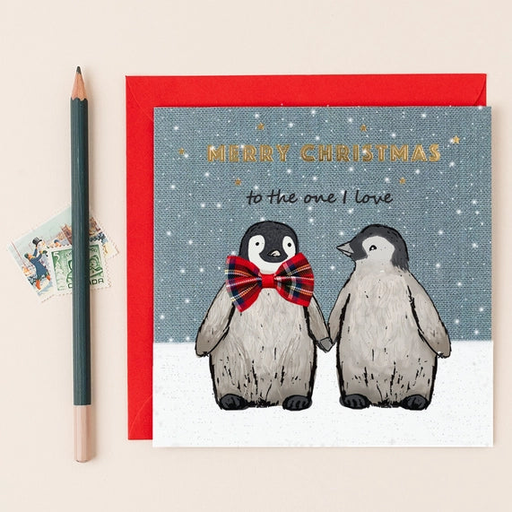 christmas-penguins-to-the-one-i-love-christmas-card-apple-clover