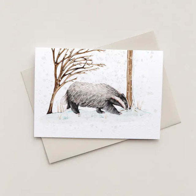 Winter Badger