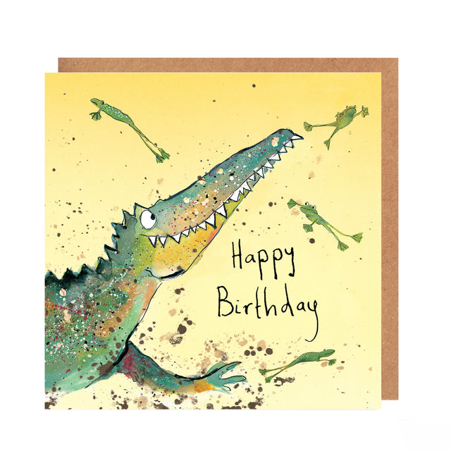 Happy Birthday: Solomon Splash Crocodile