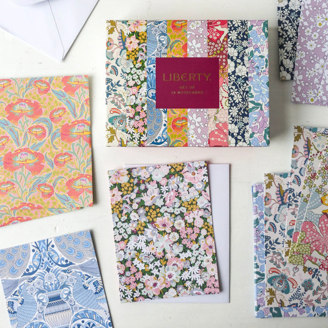 Liberty Floral Assorted Notecard Set