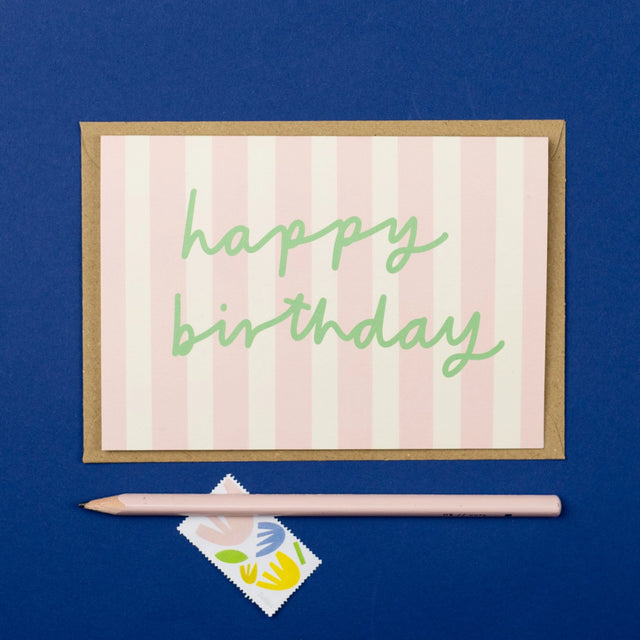 birthday-stripe-pink-greeting-card-letterbox-lane
