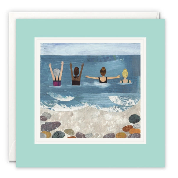 wild-sea-swimmers-paintworks-greeting-card-james-ellis
