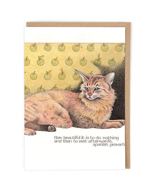 do-nothing-simon-drew-greeting-card-cath-tate