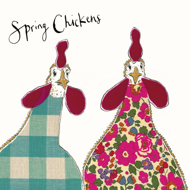 spring-chickens-greeting-card-anna-wright