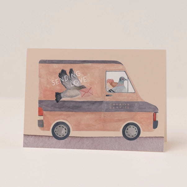 sending-love-courier-greeting-card-mister-peebles