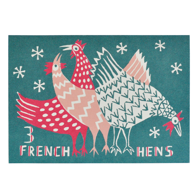 3-french-hens-christmas-pack-cambridge-imprint