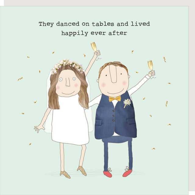 Happily Ever After: Gin & Frolics Greeting Card - Rosie Made A Thing