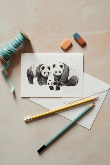 panda-family-watercolour-greeting-card-sophie-brabbins