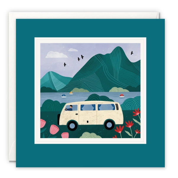 campervan-lake-paintworks-greeting-card-james-ellis