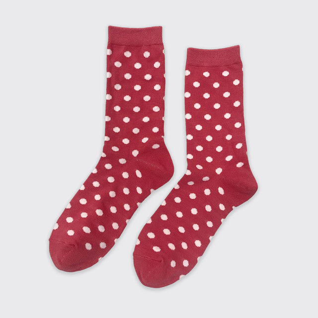 dotty-socks-raspberry-millie-mae