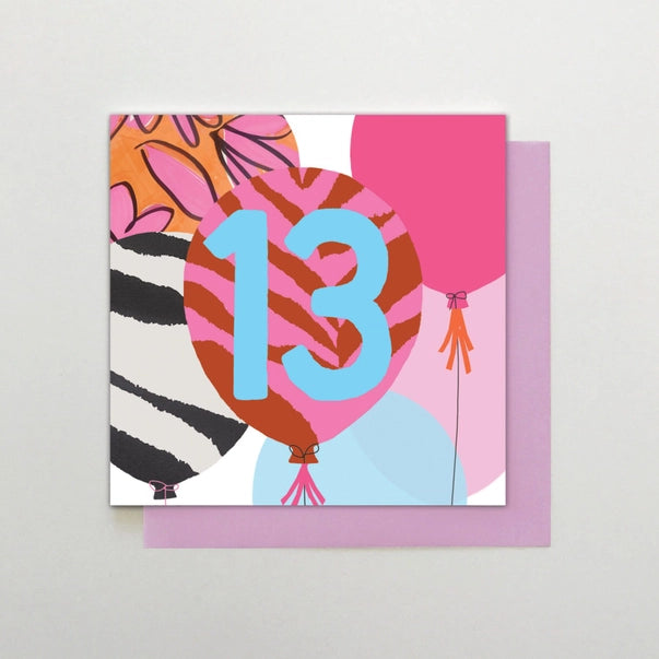 age-13-balloon-greeting-card-stop-the-clock-design