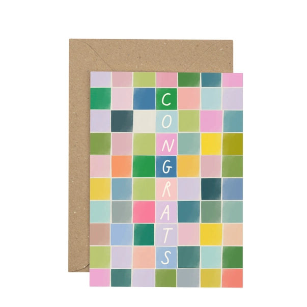 congratulation-pastel-squares-greeting-card-plewsy