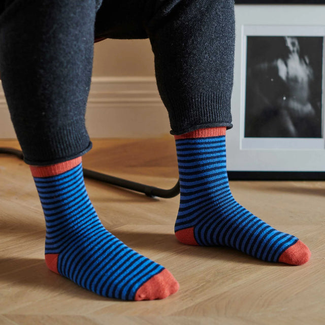 mens-lambswool-socks-blue-stripe-catherine-tough