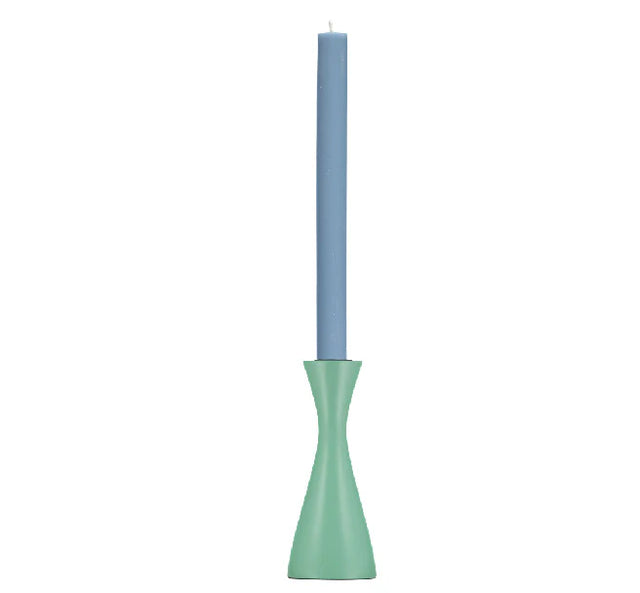 medium-wooden-candlestick-opaline-green-british-colour-standard