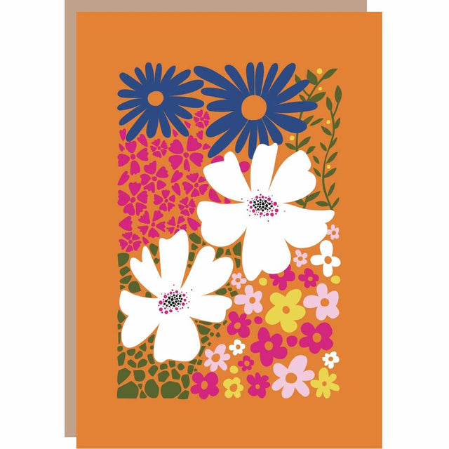 Petunia Flowers Greeting Card - Happy Street