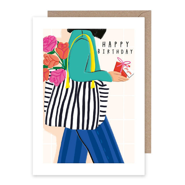 lady-shopping-citrus-greeting-card-rosanna-rossi