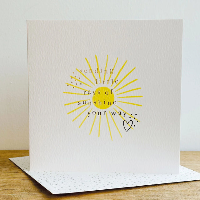 rays-of-sunshine-dew-drops-greeting-card-megan-claire