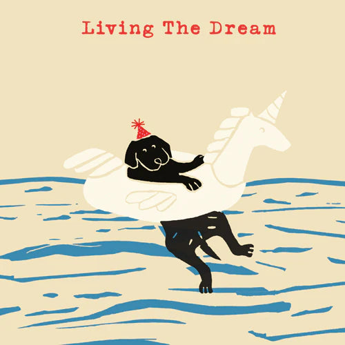 living-the-dream-happy-dog-greeting-card-poet-painter