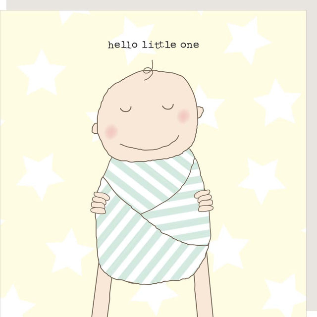 hello-unisex-baby-card-rosie-made-a-thing