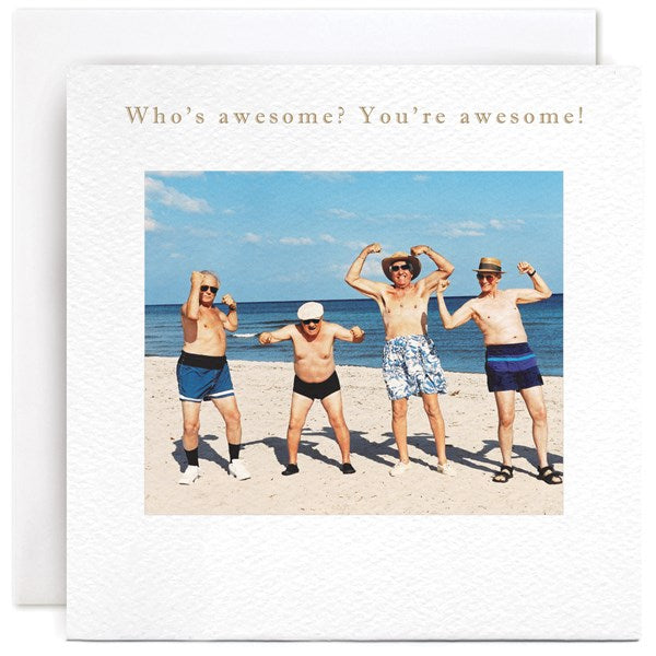 whos-awesome-youre-awesome-greeting-card-susan-ohanlon