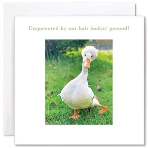 empowered-by-our-hair-lookin-good-greeting-card-susan-ohanlon