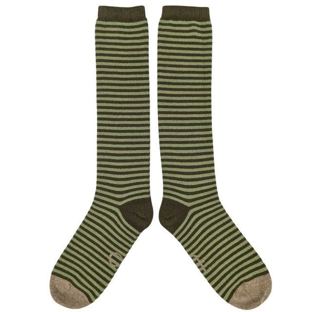 womens-lambswool-boot-socks-fir-green-mint-stripe-catherine-tough