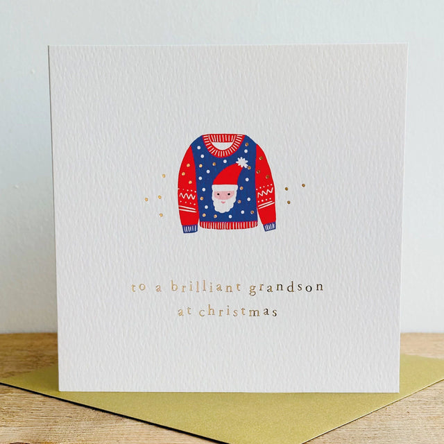 brilliant-grandson-merry-little-christmas-greeting-card-megan-claire