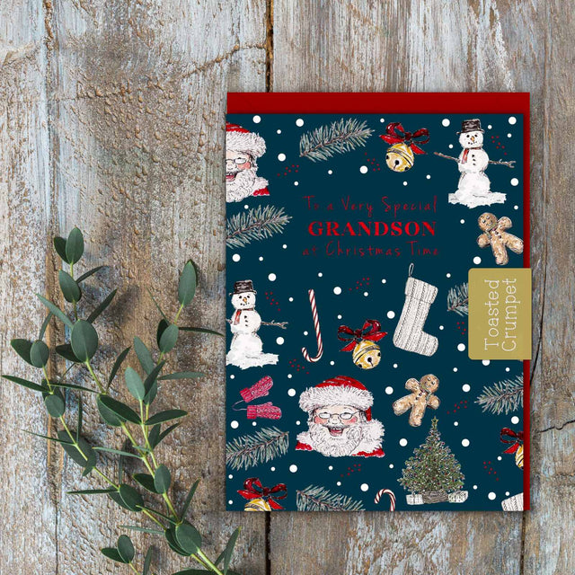 Very Special Grandson - Mini Moments - Toasted Crumpet