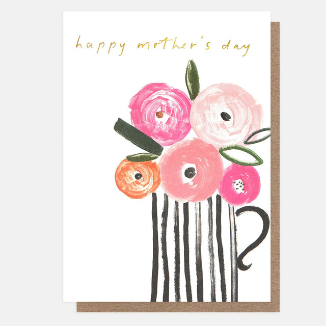pink-flowers-in-vase-mothers-day-greeting-card-caroline-gardner