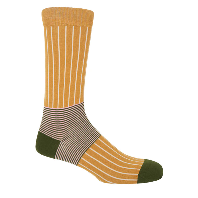 oxford-stripe-mens-socks-mustard-peper-harow