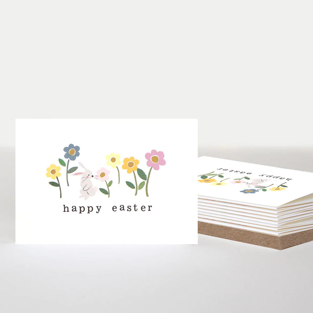 floral-bunny-easter-card-pack-caroline-gardner