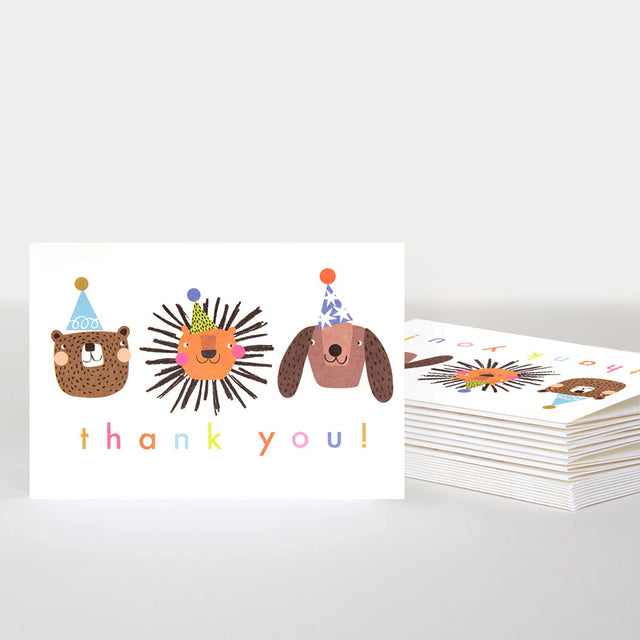 party-animals-thank-you-notecards-pack-of-10-caroline-gardner