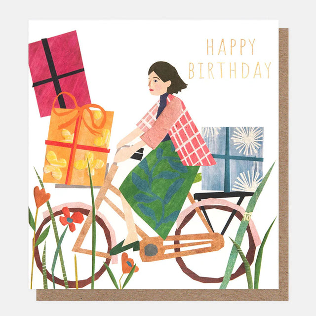 lady-on-bike-with-presents-greeting-card-caroline-gardner