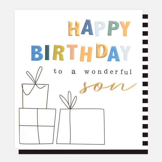 wrapped-presents-son-birthday-card-caroline-gardner