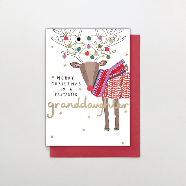 granddaughter-reindeer-christmas-card-stop-the-clock-design