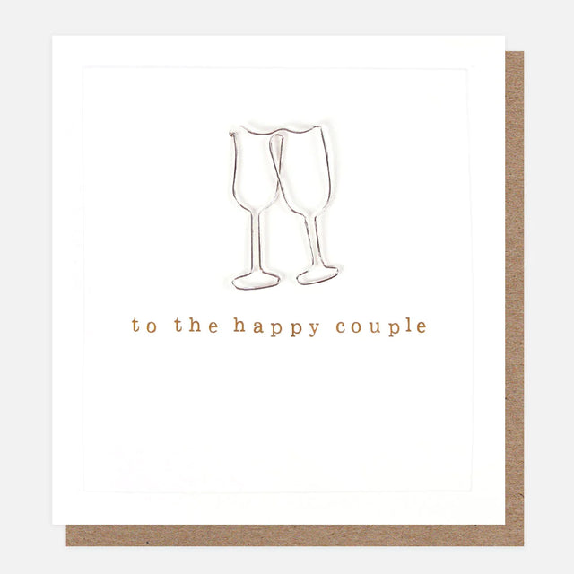 wire-champagne-flutes-couple-card-caroline-gardner