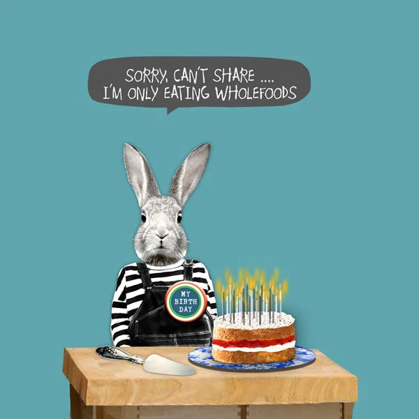 only-eating-wholefoods-greeting-card-sally-scaffardi