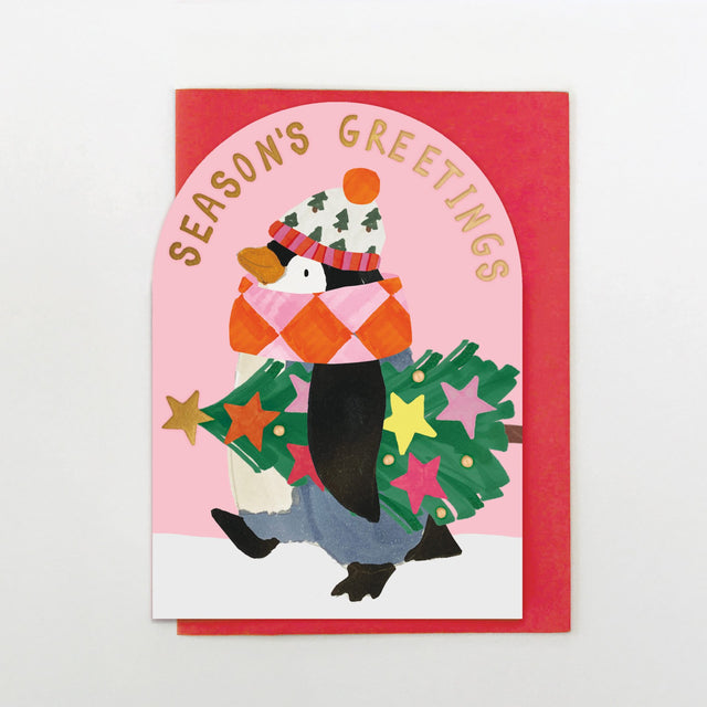 seasons-greetings-penguin-greeting-card-stop-the-clock-design